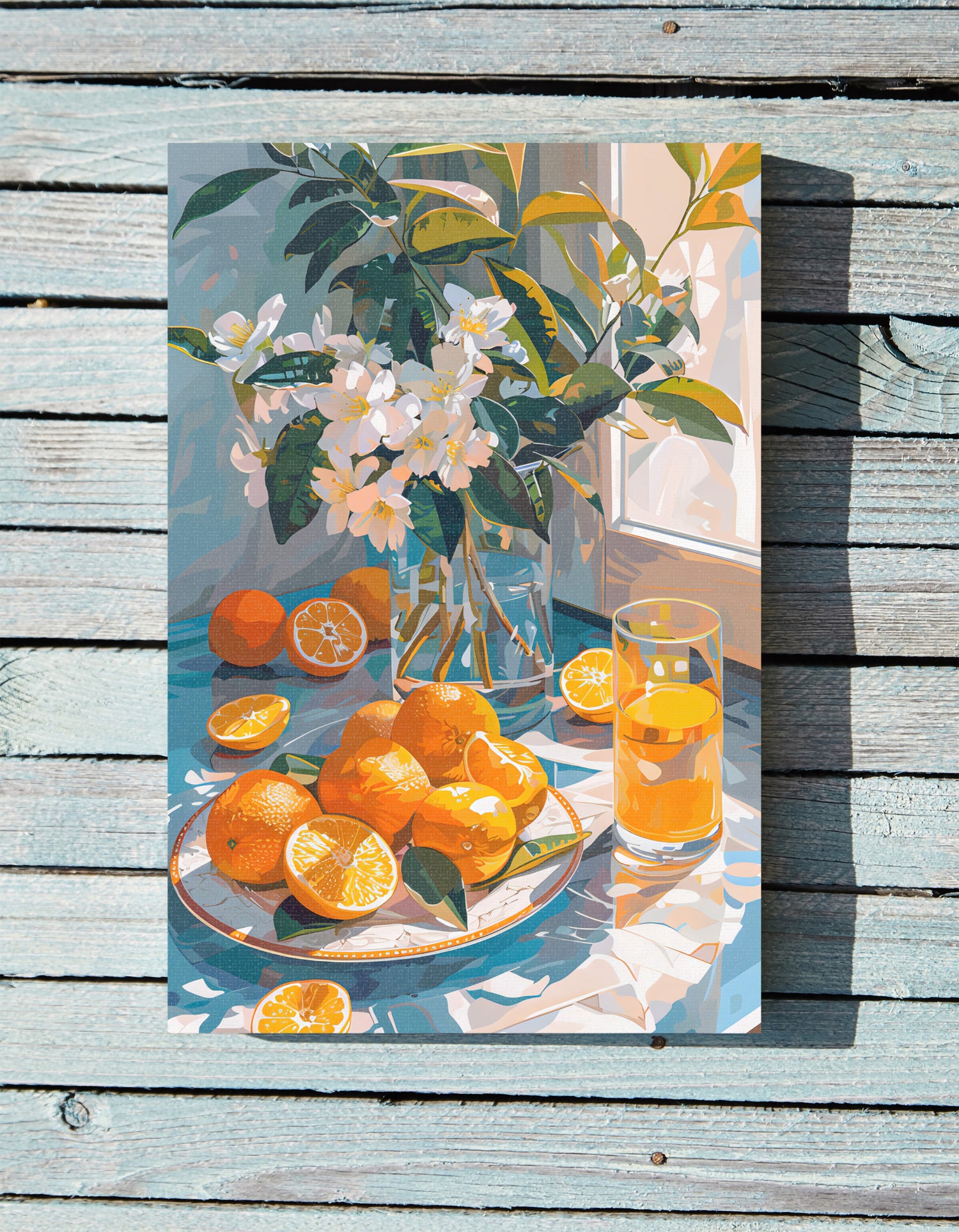 .75" Matte Canvas - Citrus Blossom Morning