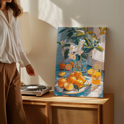 .75" Matte Canvas - Citrus Blossom Morning