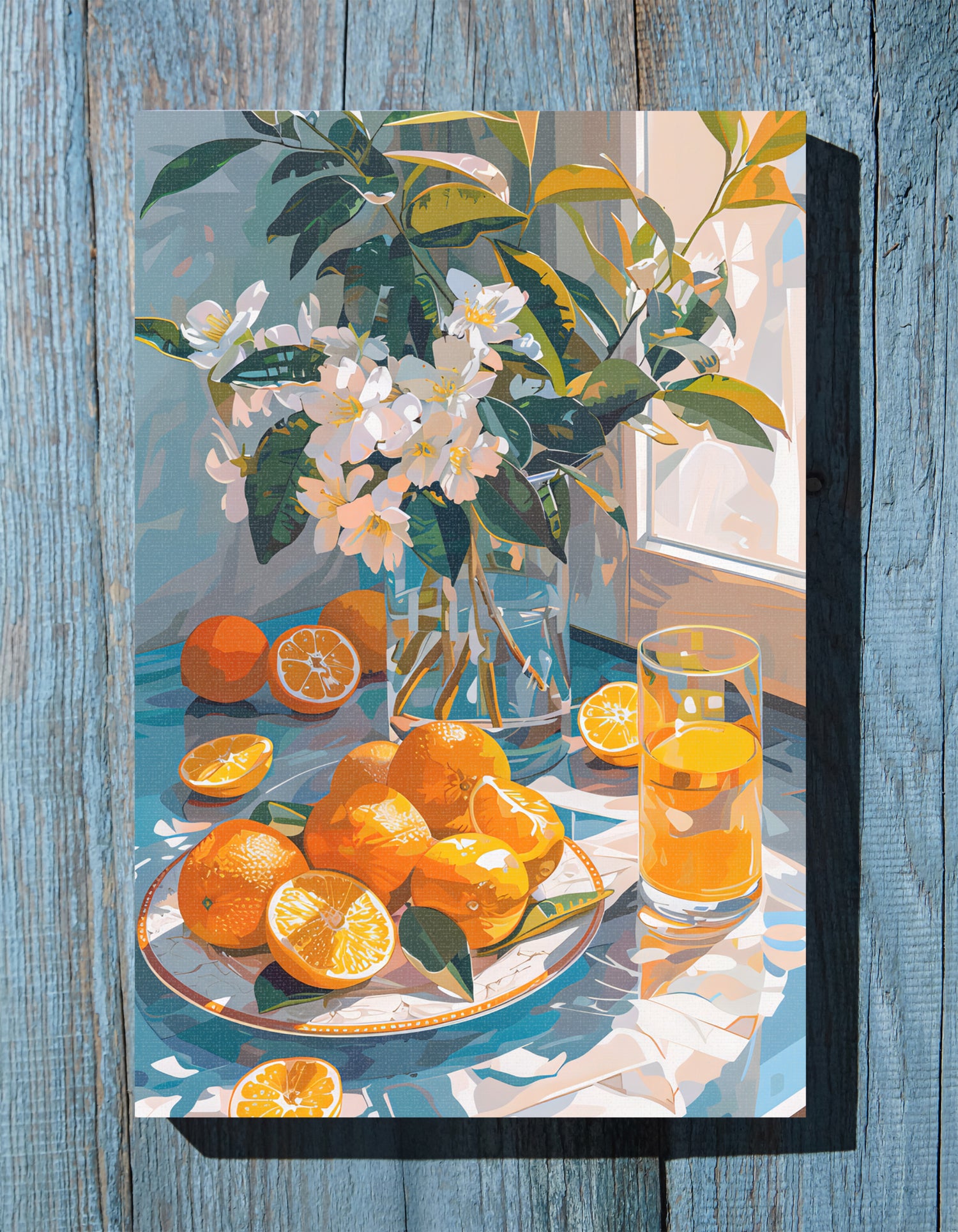 .75" Matte Canvas - Citrus Blossom Morning