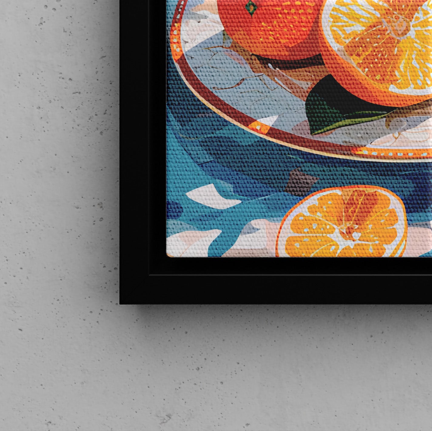 Framed Canvas - Citrus Blossom Morning