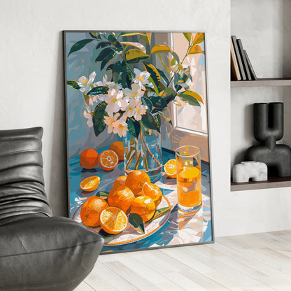 Framed Paper Print - Citrus Blossom Morning