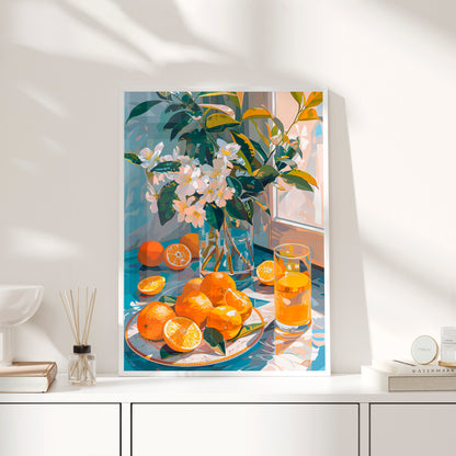 Framed Paper Print - Citrus Blossom Morning