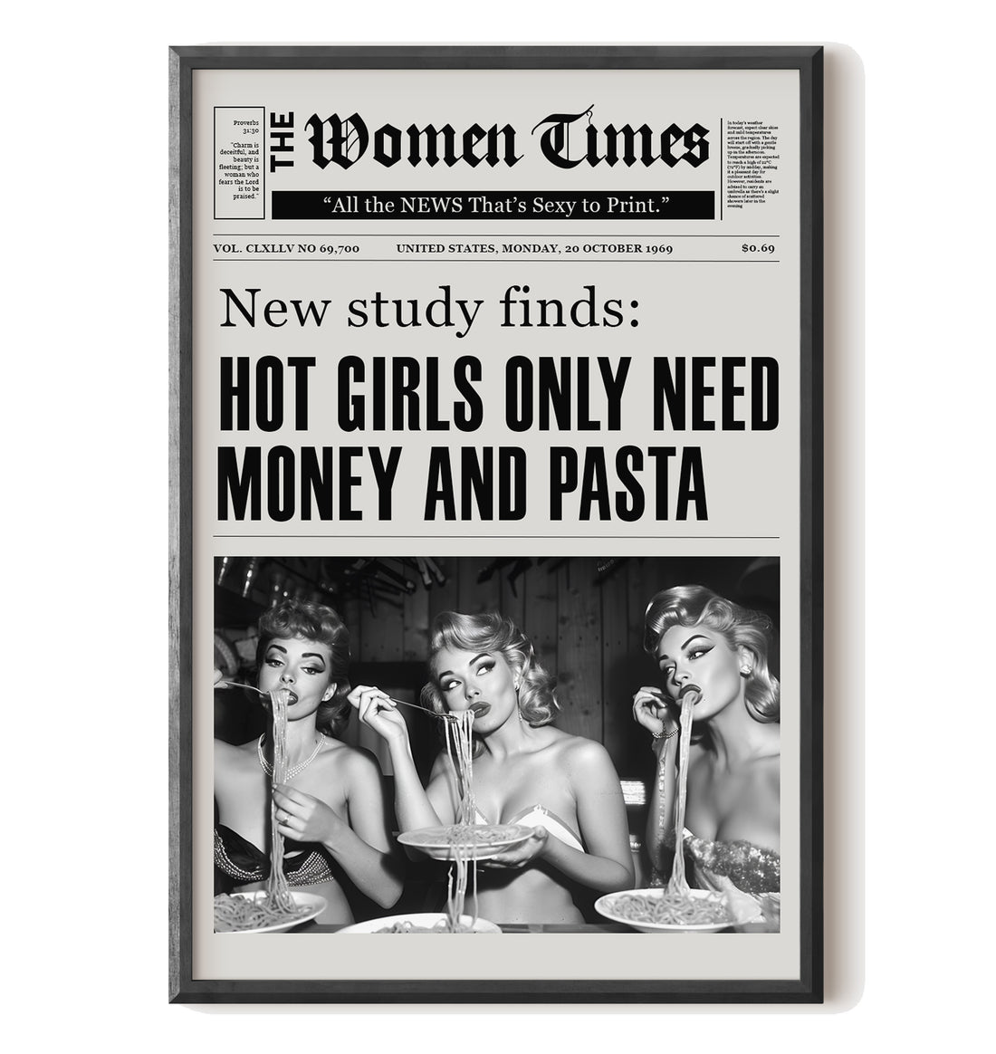 Retro Pasta Gazette