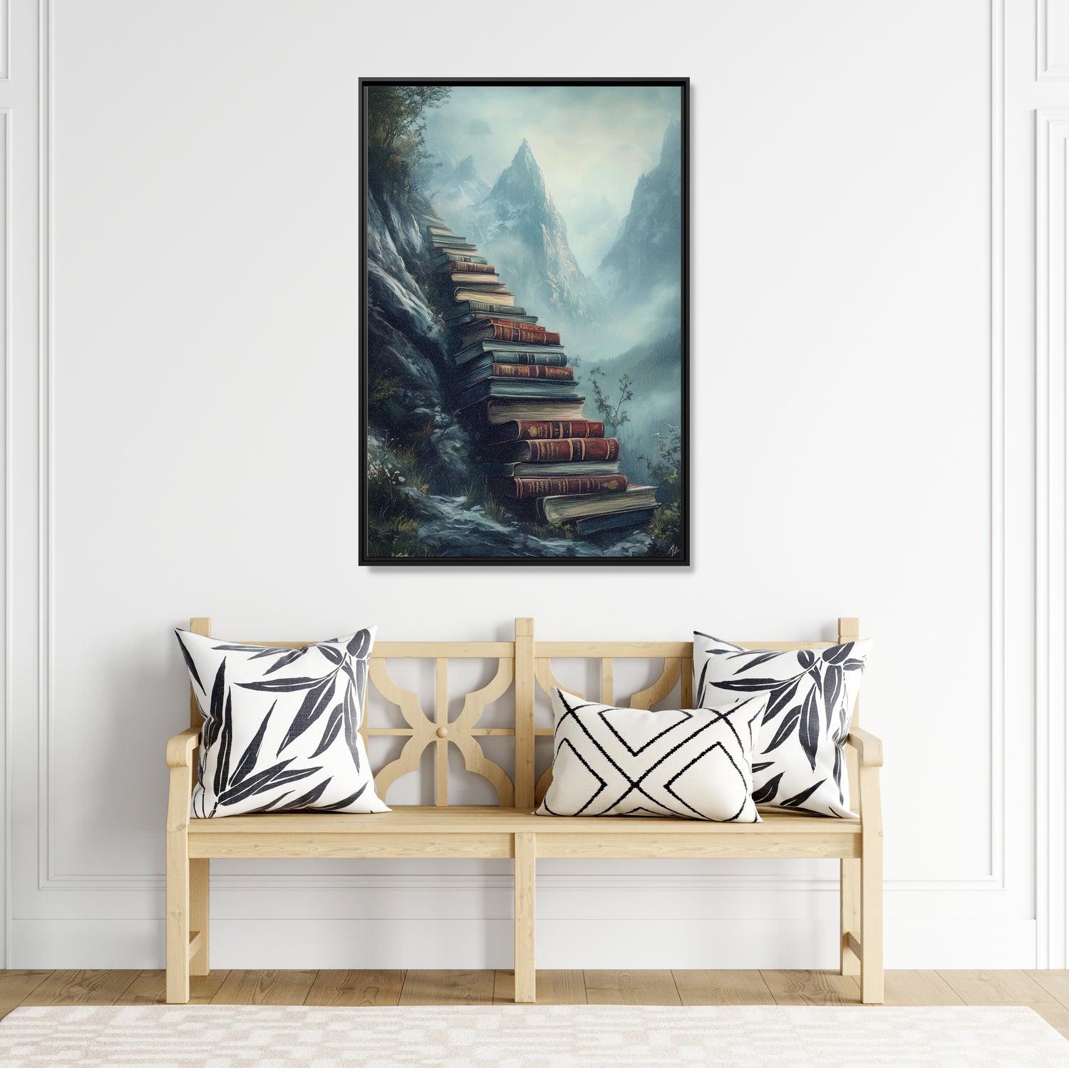 Framed Canvas - Journey of Knowledge