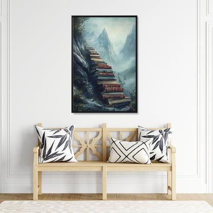 Framed Canvas - Journey of Knowledge