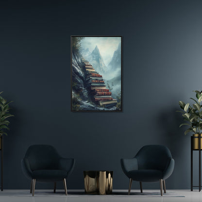 Framed Canvas - Journey of Knowledge