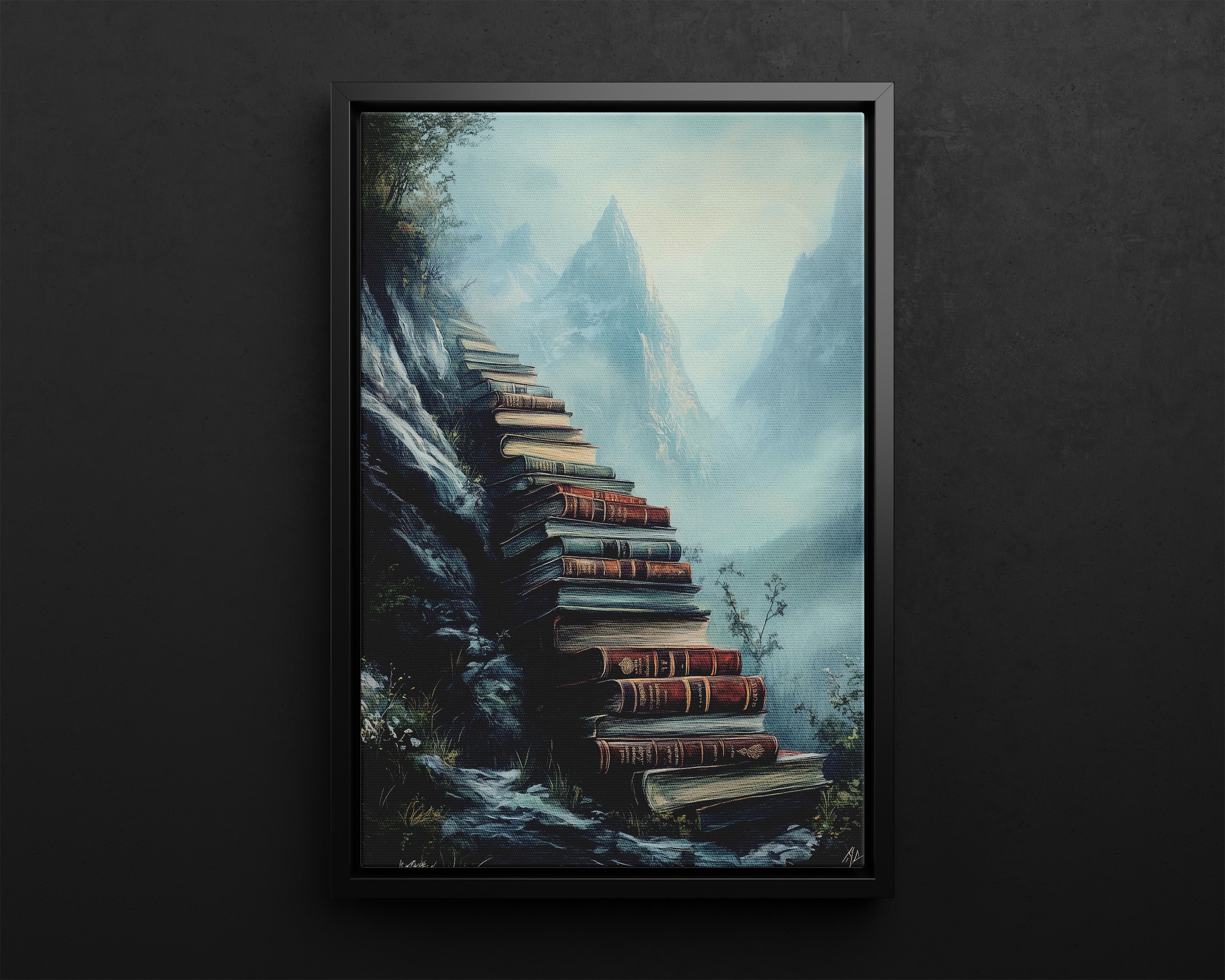 Framed Canvas - Journey of Knowledge