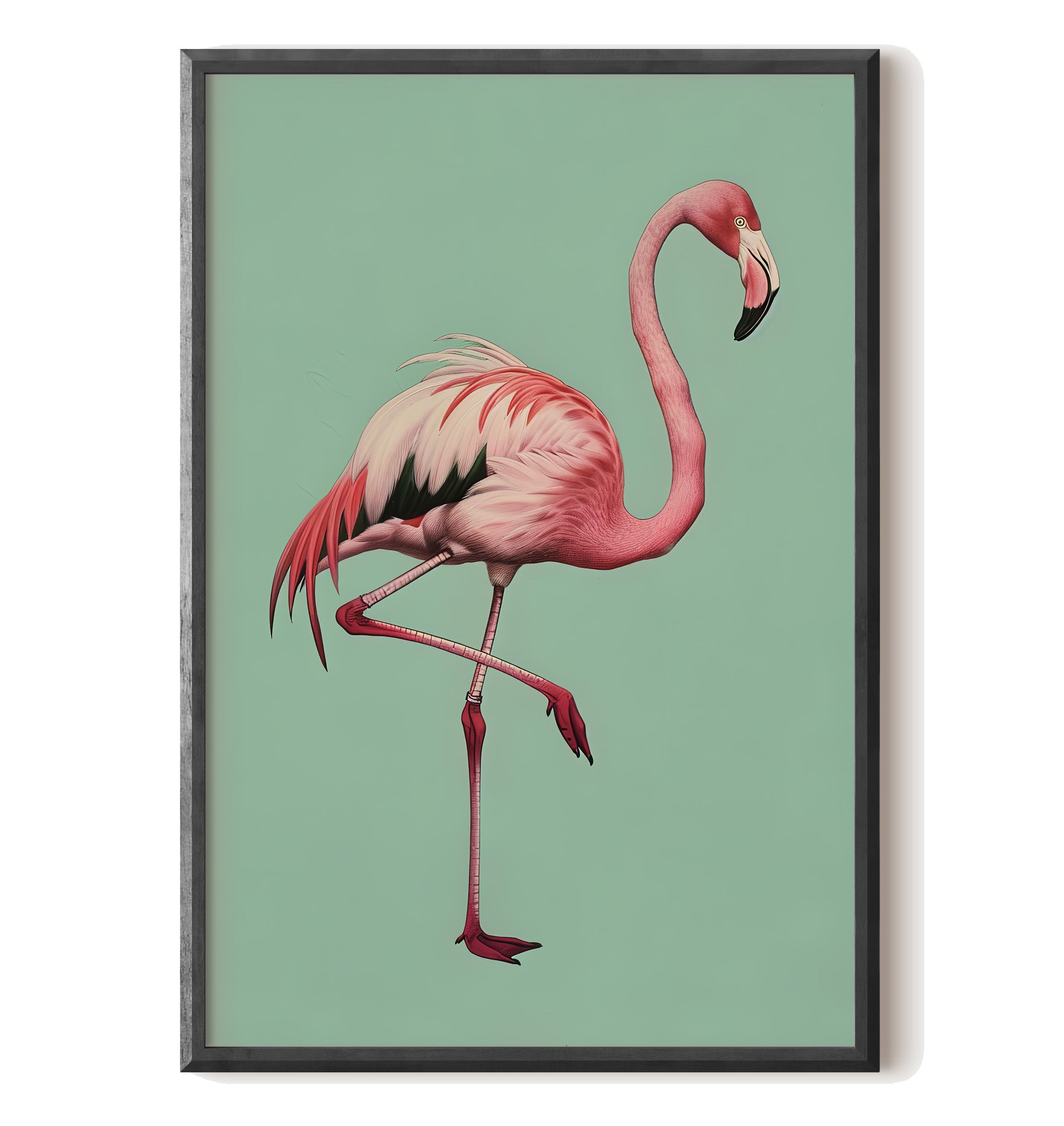 Pink Flamingo Tropical