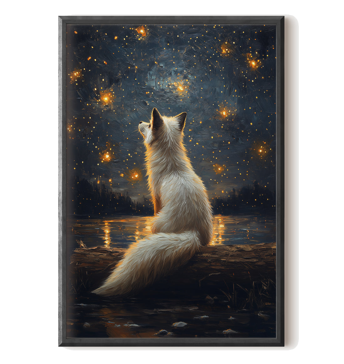 Stargazing Fox Reverie