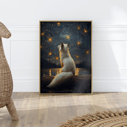 Stargazing Fox Reverie