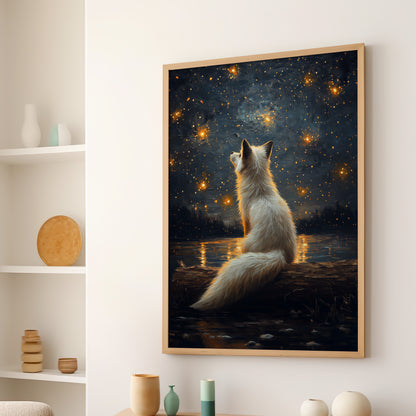 Stargazing Fox Reverie