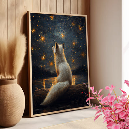 Stargazing Fox Reverie