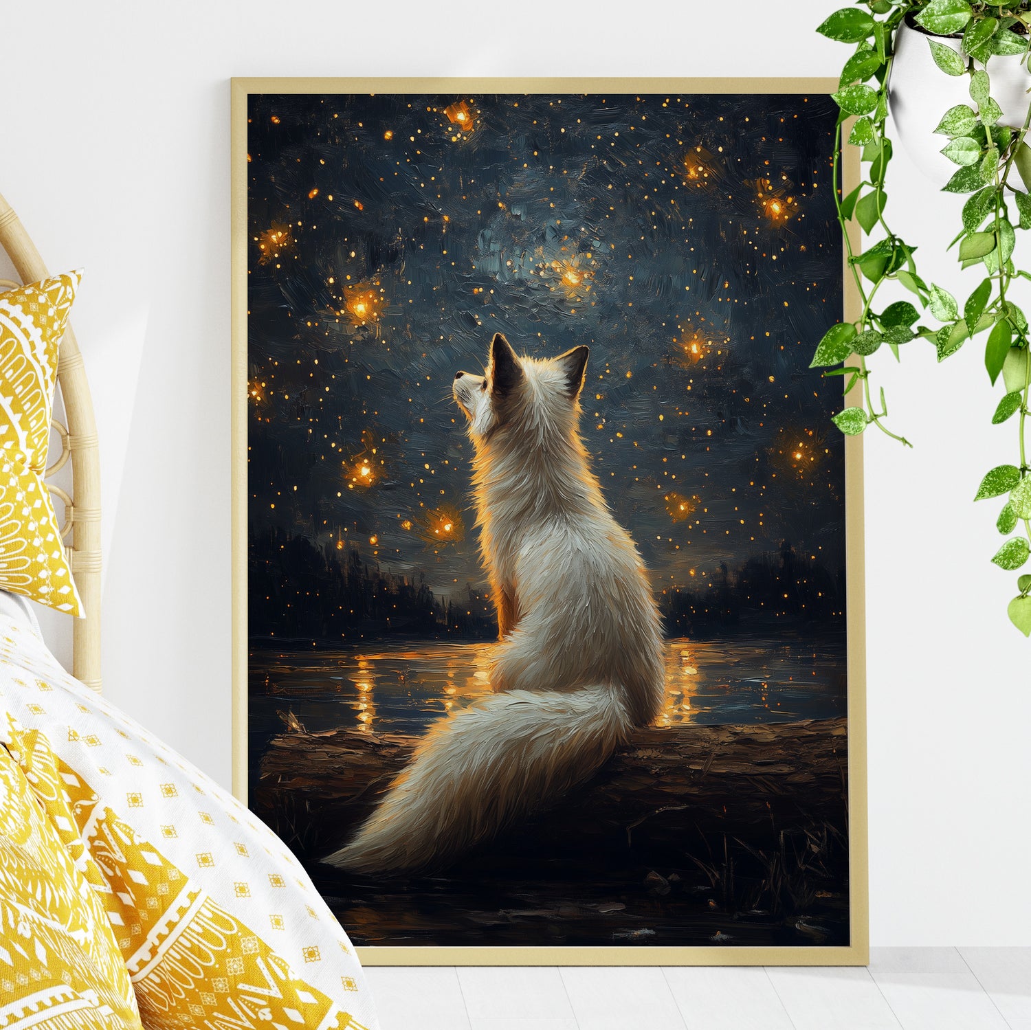 Stargazing Fox Reverie