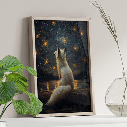 Stargazing Fox Reverie