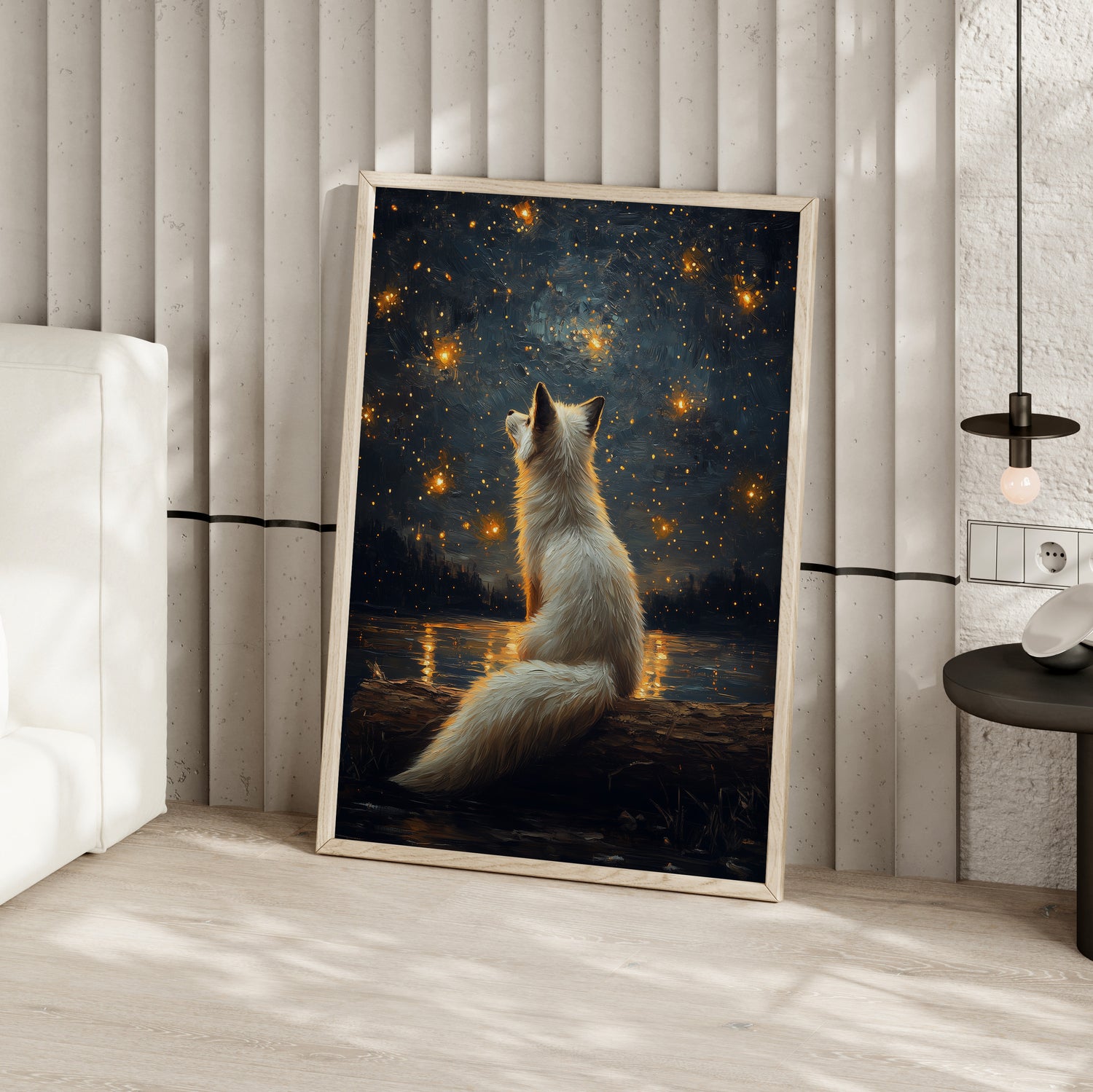 Stargazing Fox Reverie