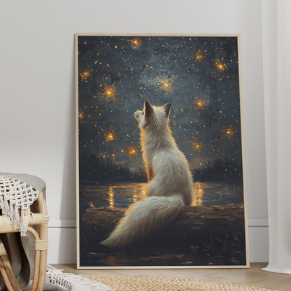 Stargazing Fox Reverie