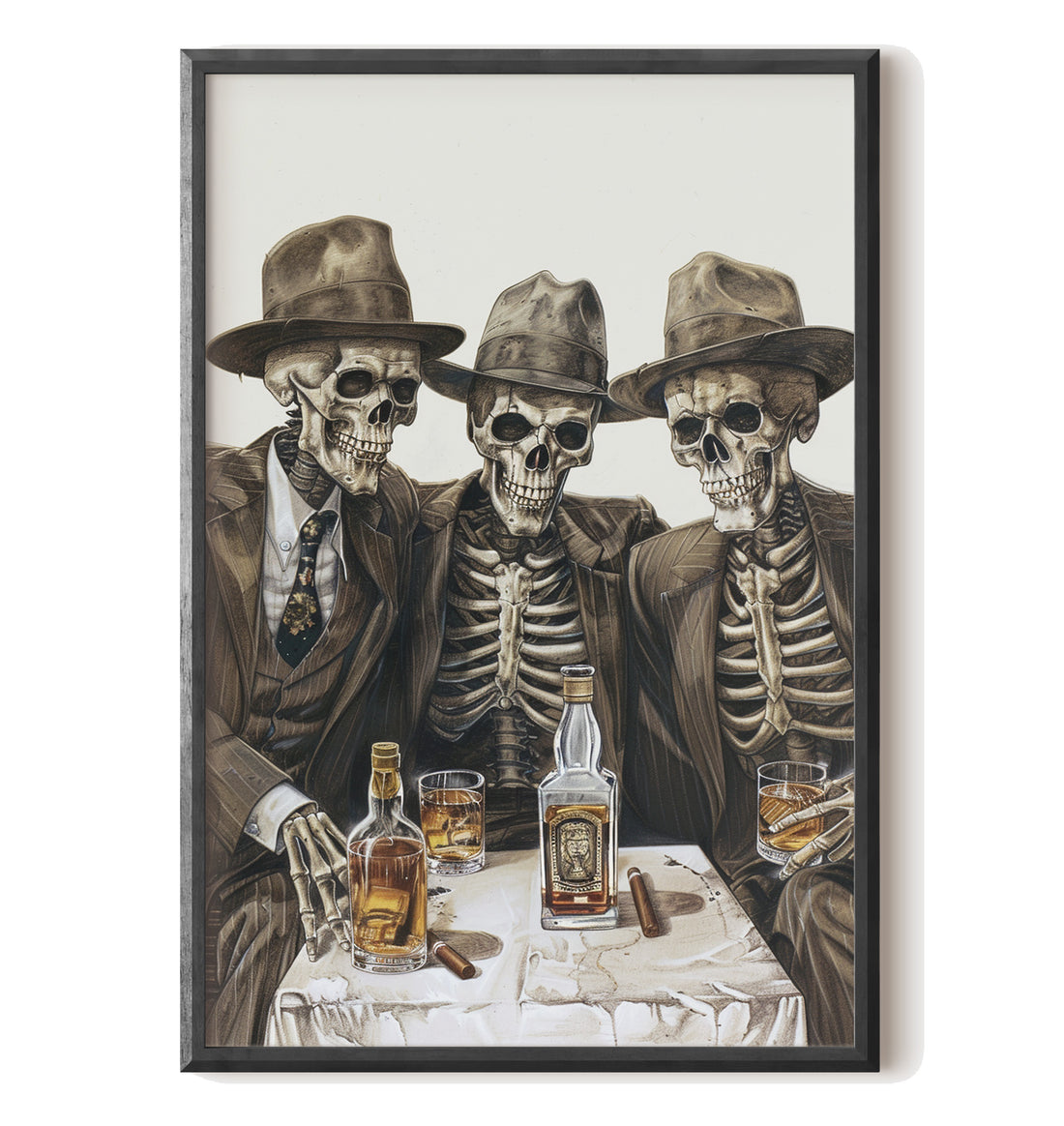 Skeleton Whiskey Gentlemen