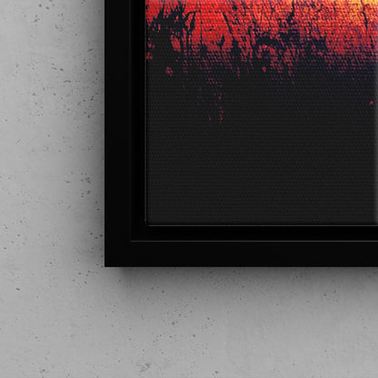 Framed Canvas - Cosmic Cowgirl