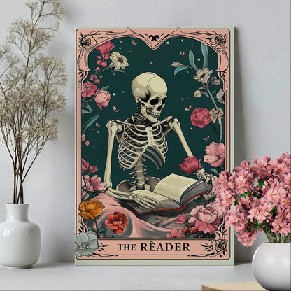.75" Matte Canvas - The Eternal Reader