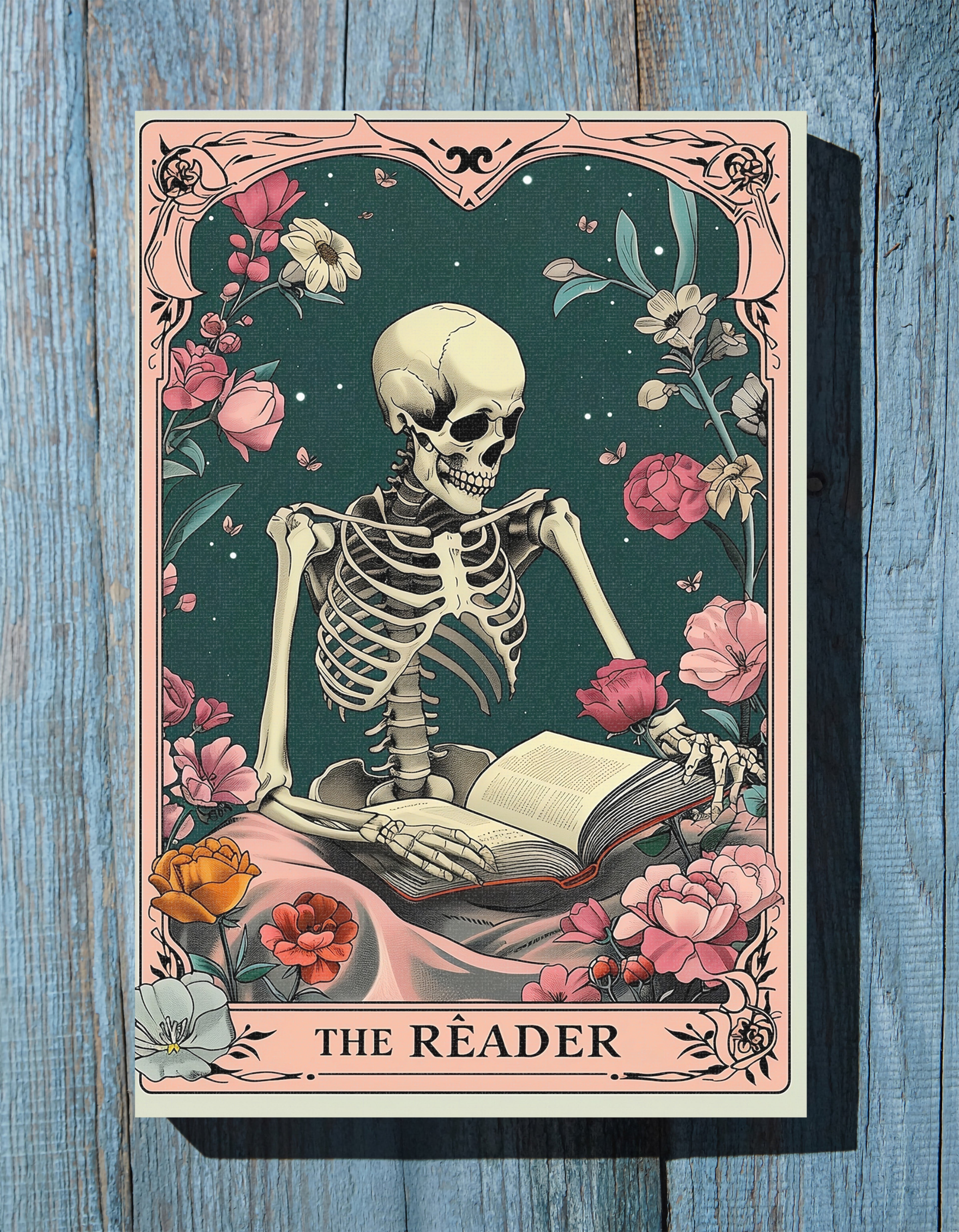 .75" Matte Canvas - The Eternal Reader