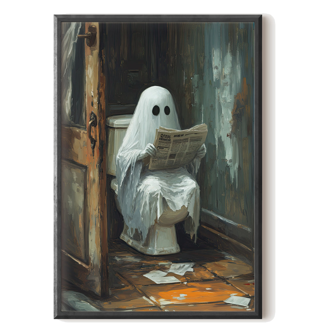 Ghostly Bathroom Break
