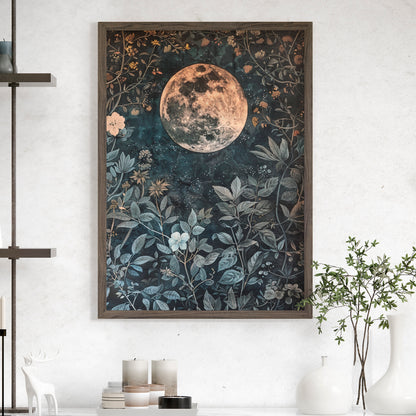 Midnight Moonlit Garden