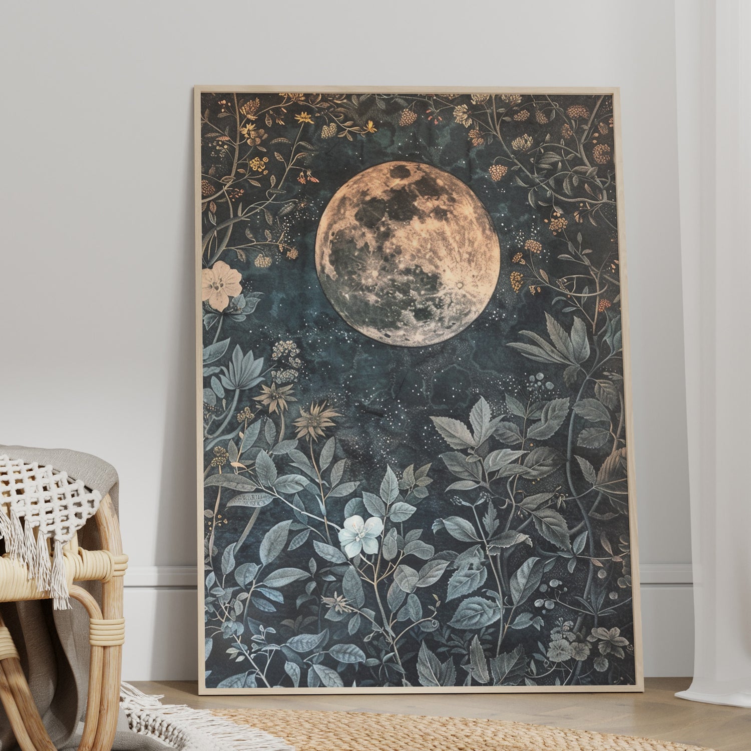 Midnight Moonlit Garden