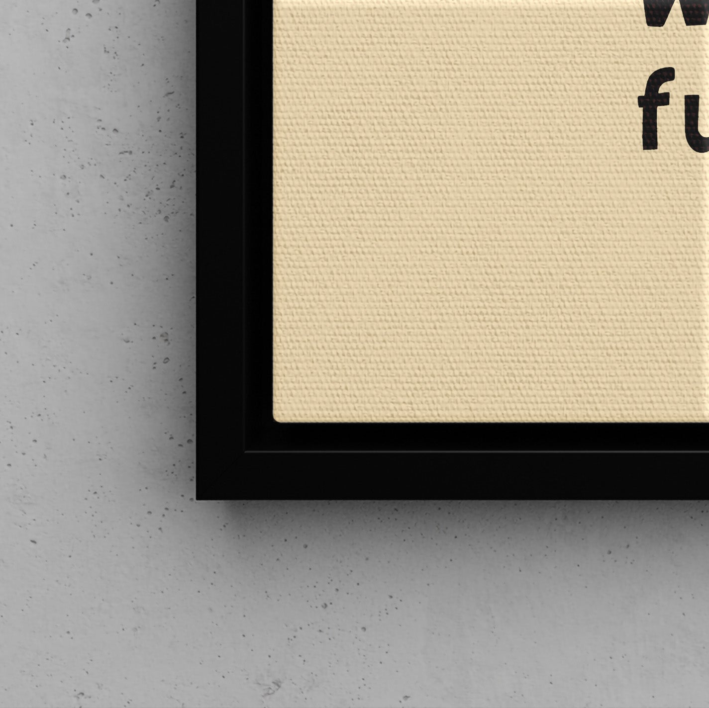 Framed Canvas - Walkie Talkie WTF Moment