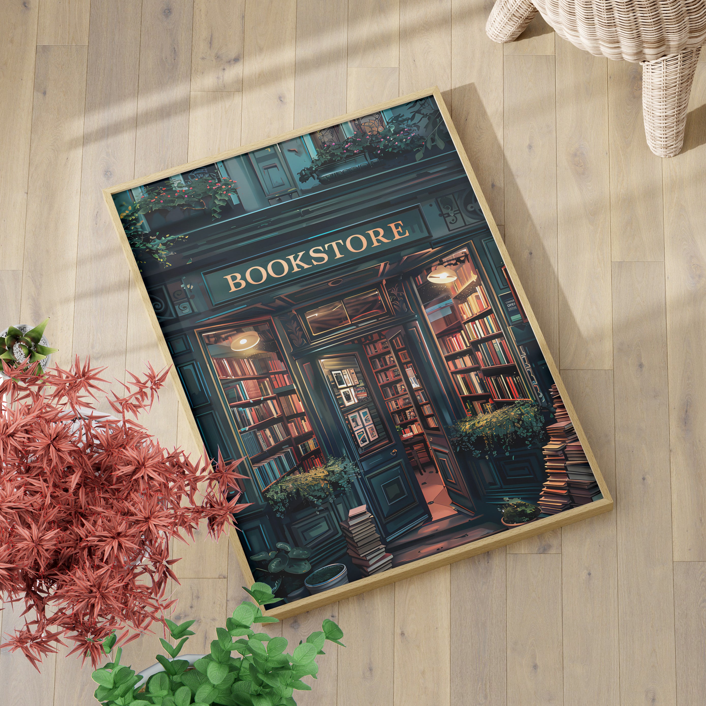 Midnight Bookstore Glow