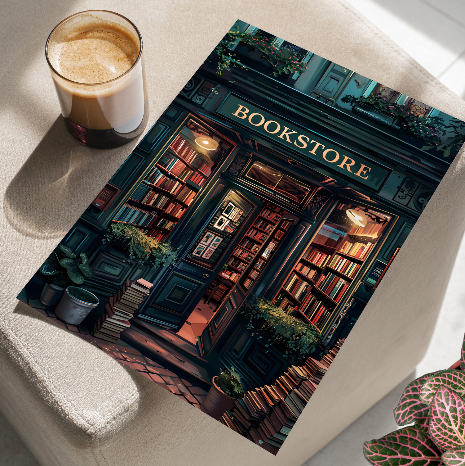 Midnight Bookstore Glow