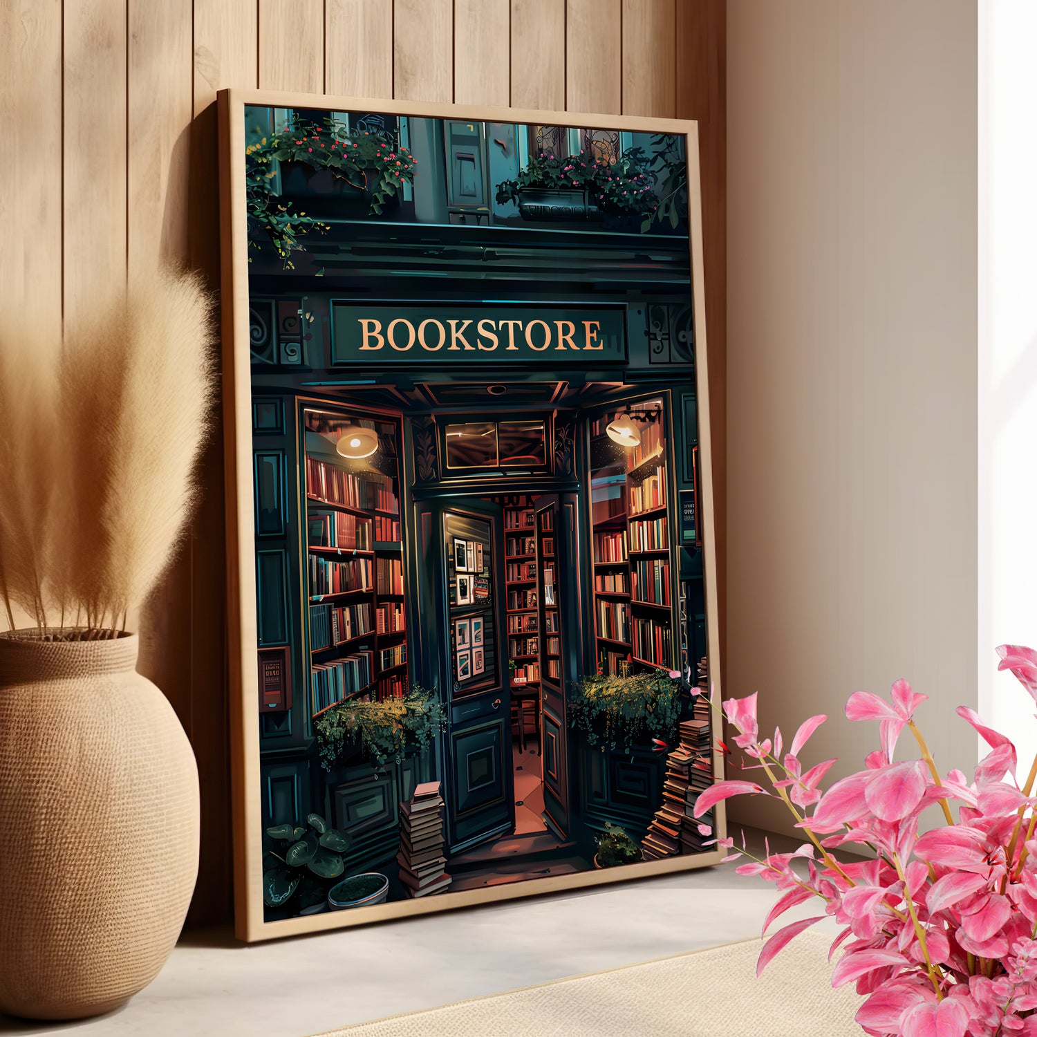 Midnight Bookstore Glow