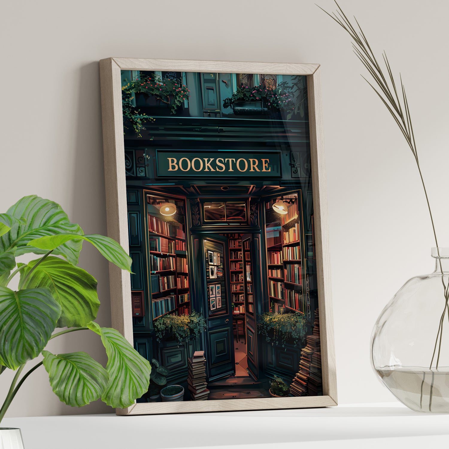 Midnight Bookstore Glow