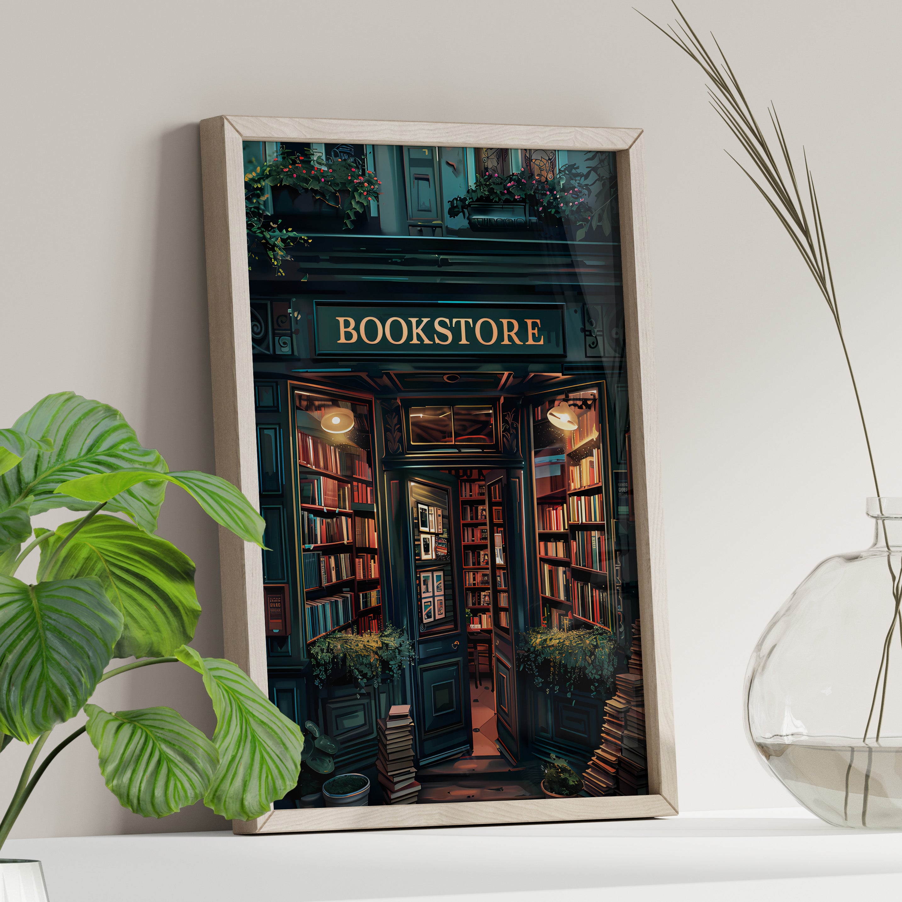 Midnight Bookstore Glow