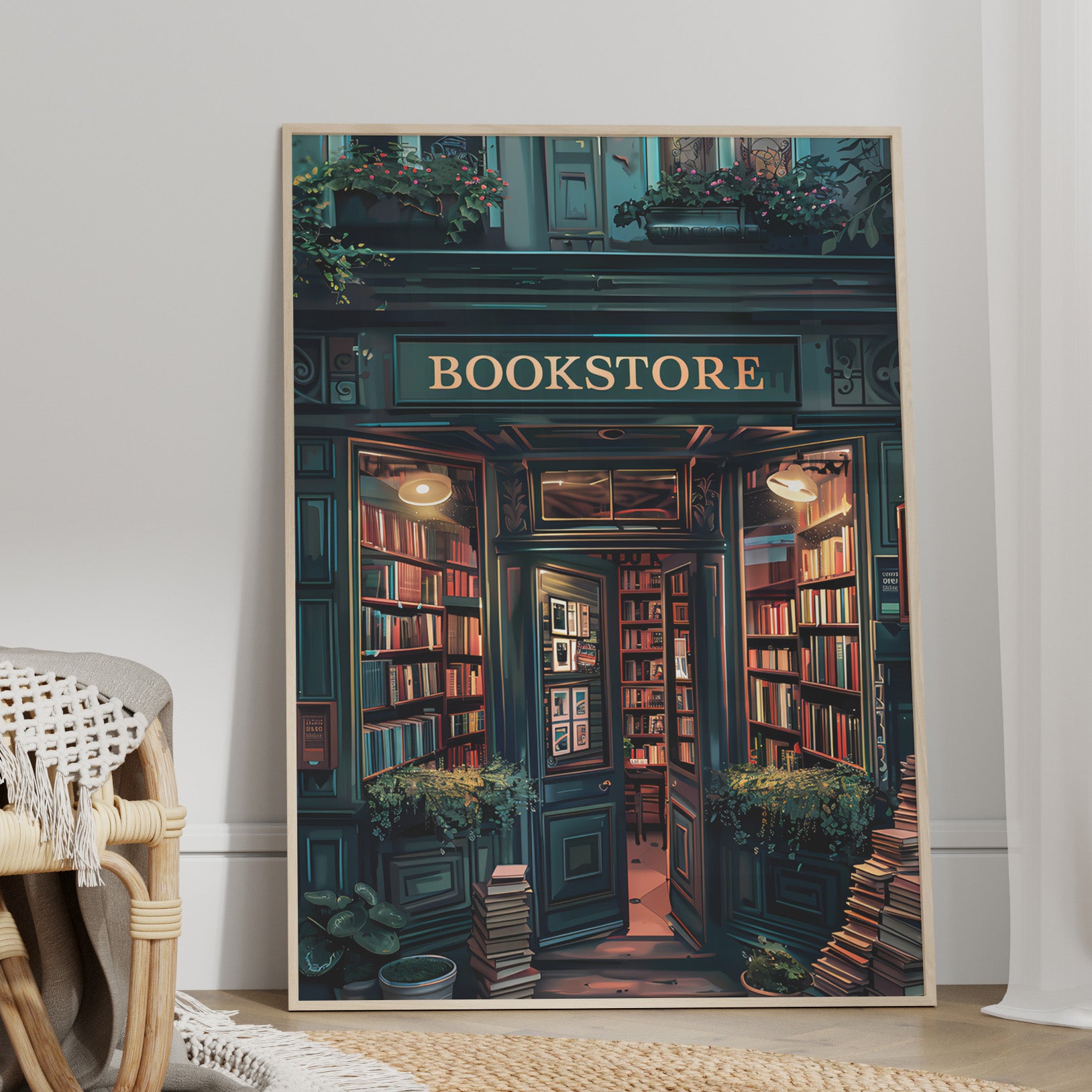 Midnight Bookstore Glow