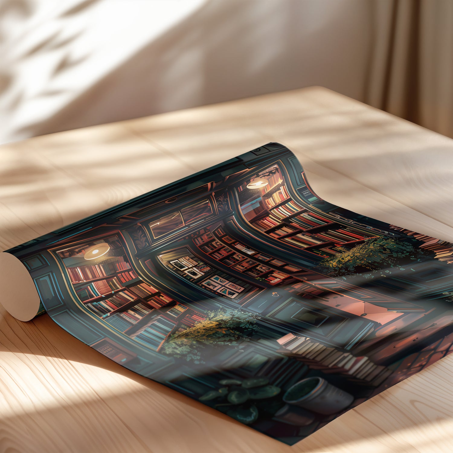 Midnight Bookstore Glow