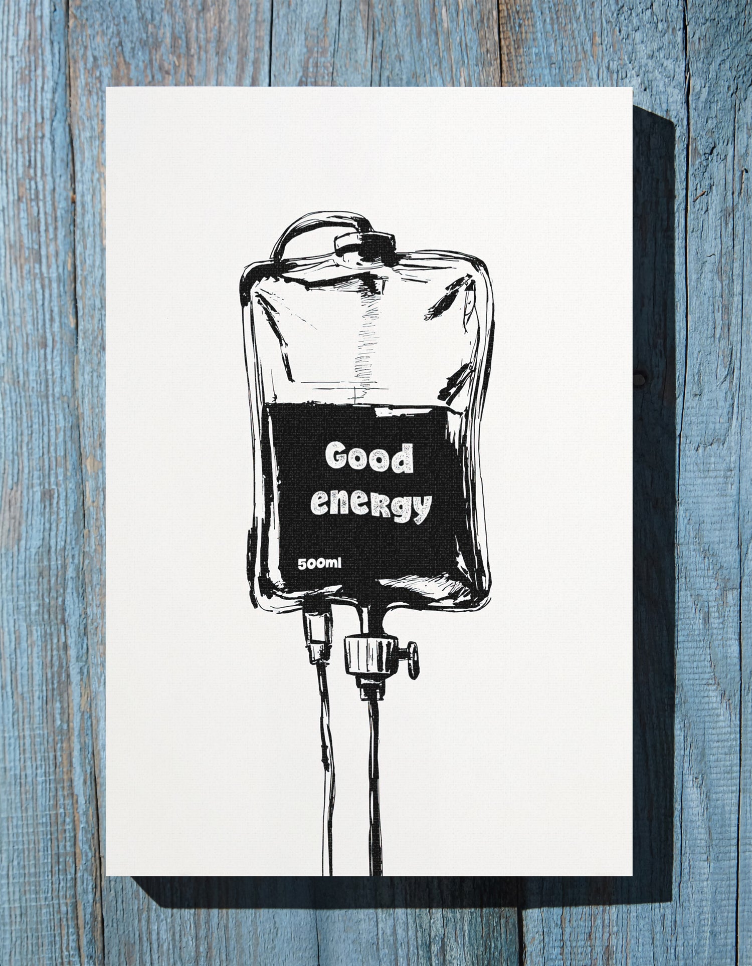 1.25" Matte Canvas - Good Energy IV Bag