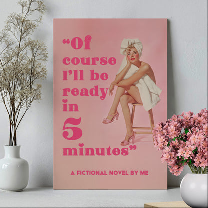 .75" Matte Canvas - Ready in 5 Minutes