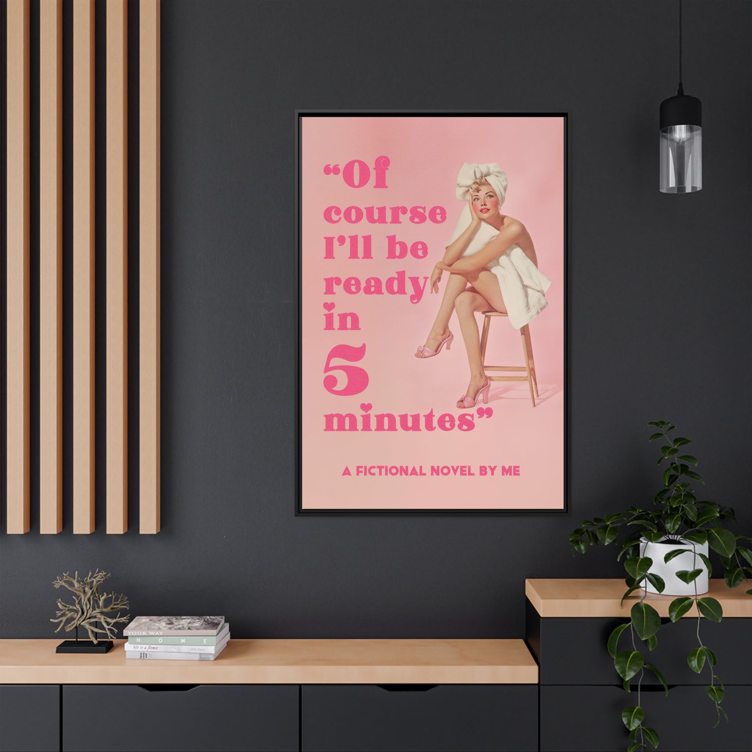 Framed Canvas - Ready in 5 Minutes