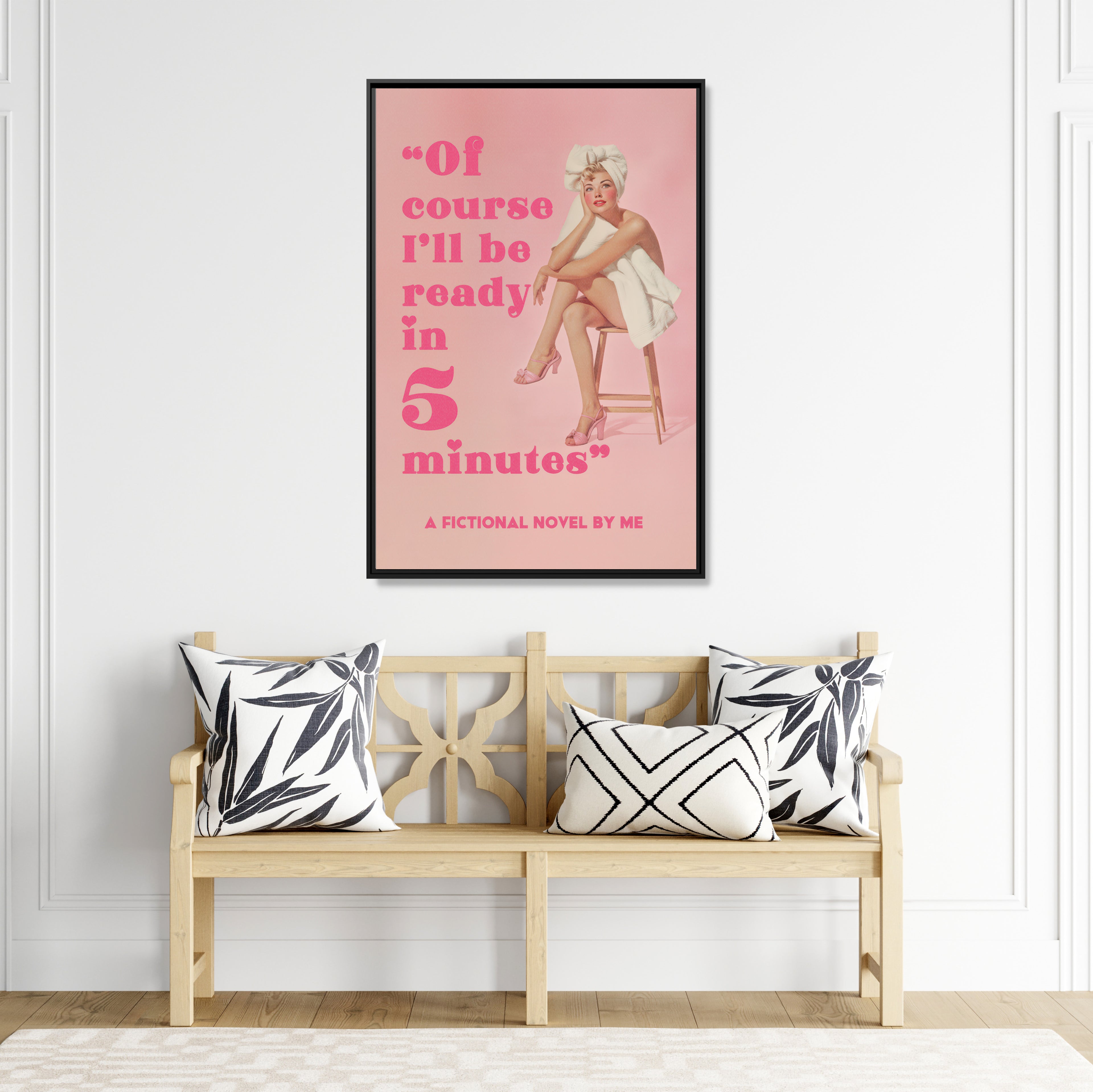 Framed Canvas - Ready in 5 Minutes