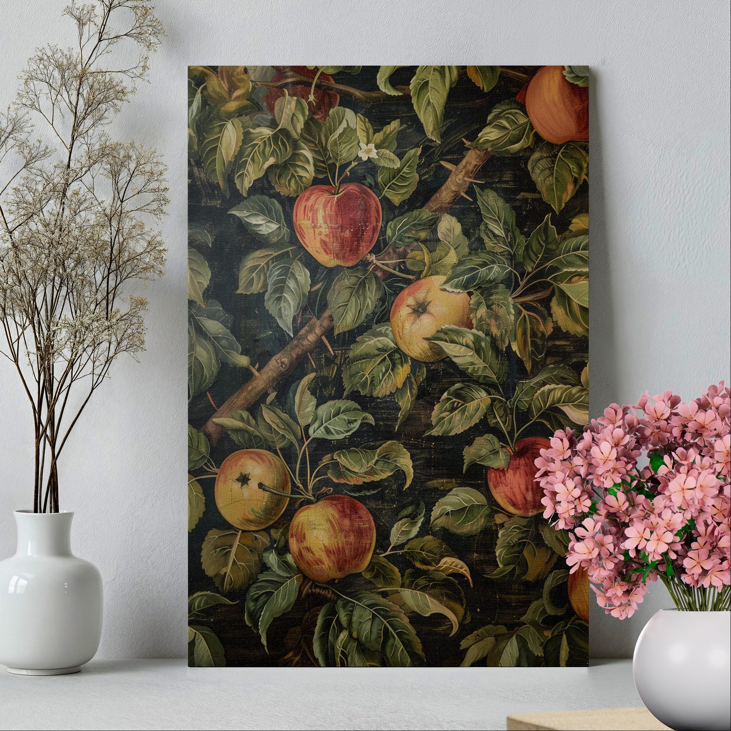 .75" Matte Canvas - Orchard Harvest Apples