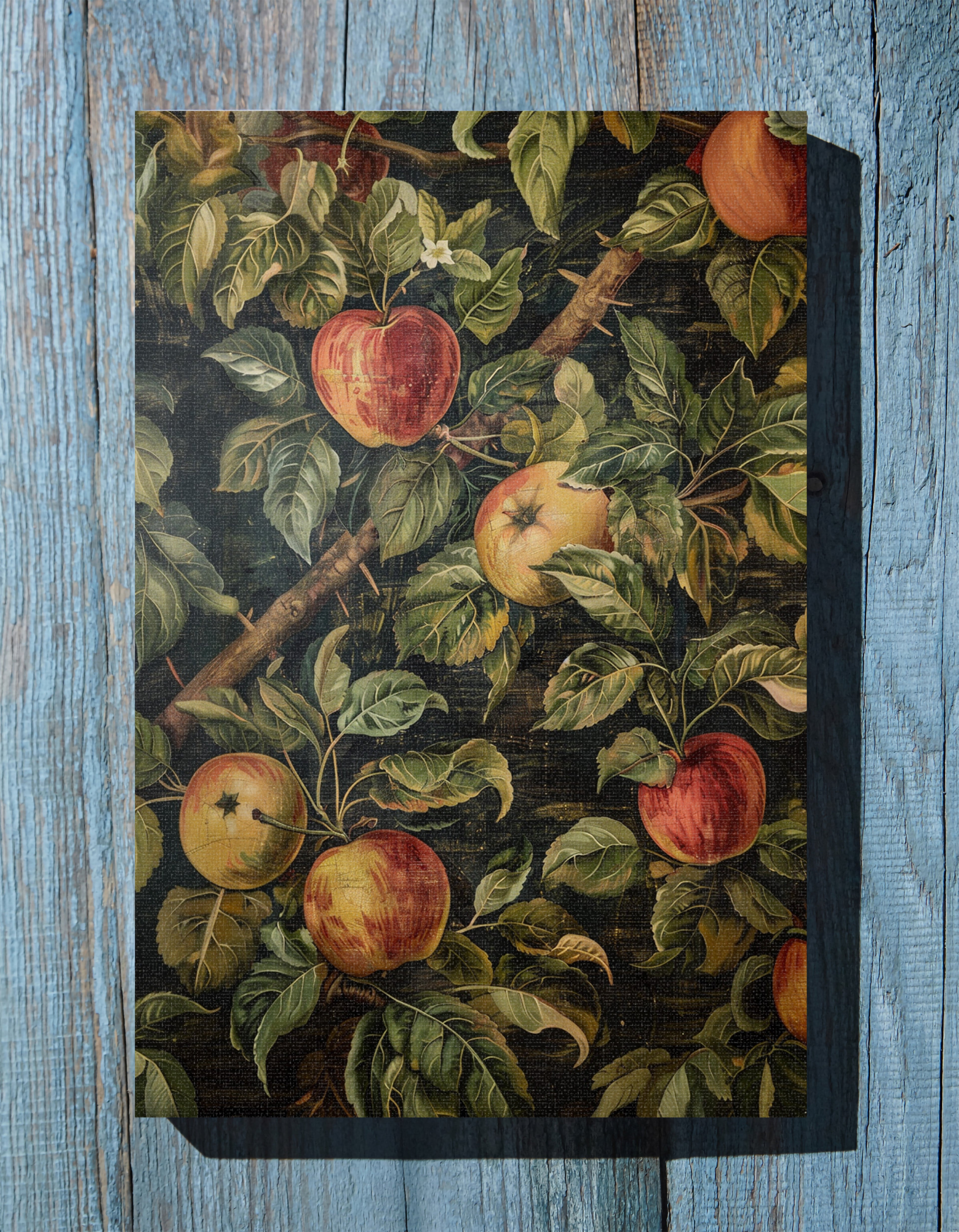 .75" Matte Canvas - Orchard Harvest Apples