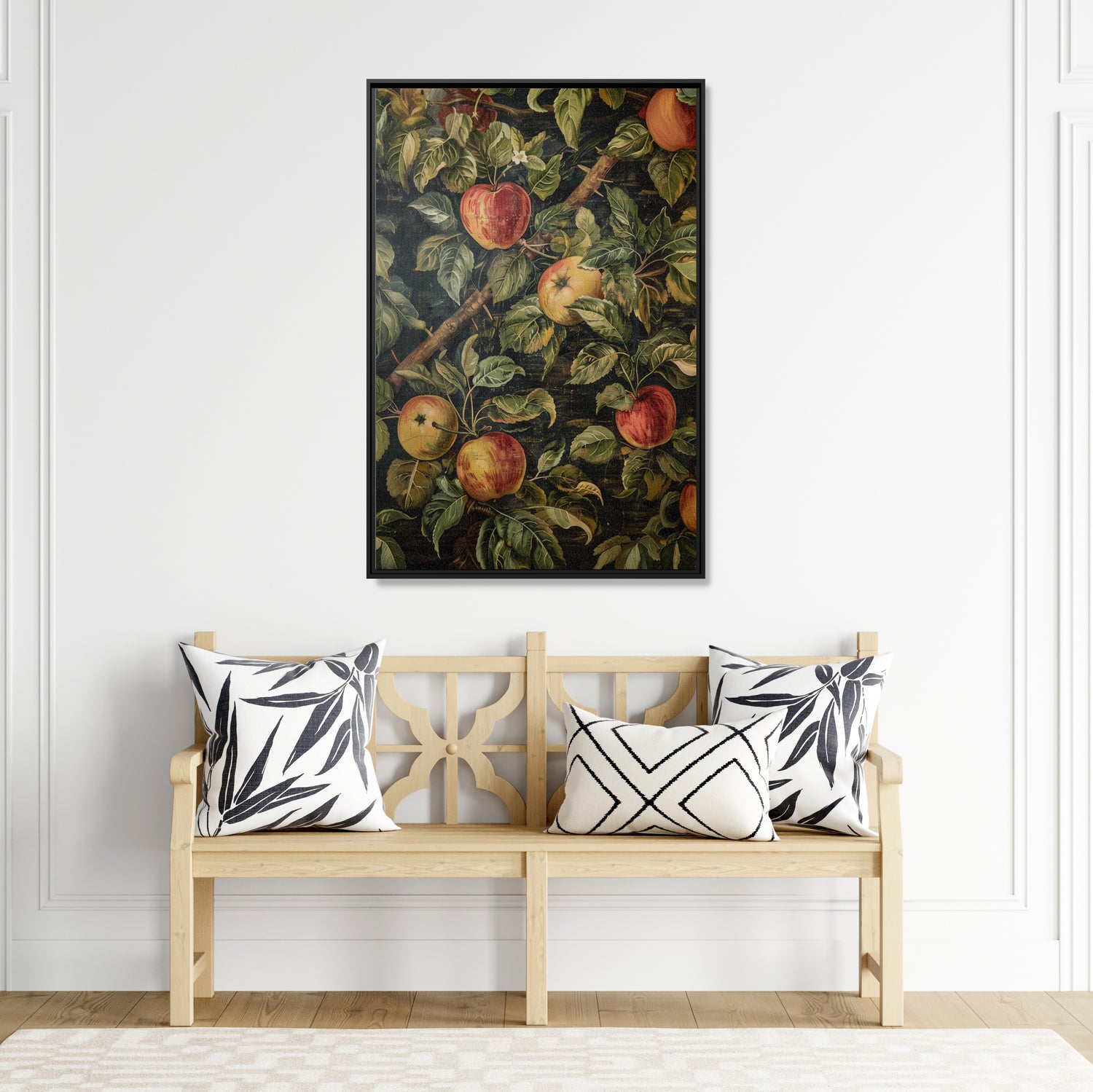 Framed Canvas - Orchard Harvest Apples