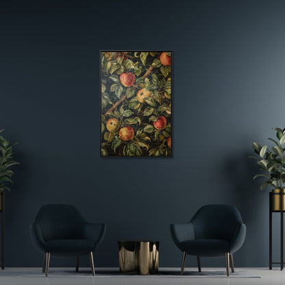 Framed Canvas - Orchard Harvest Apples