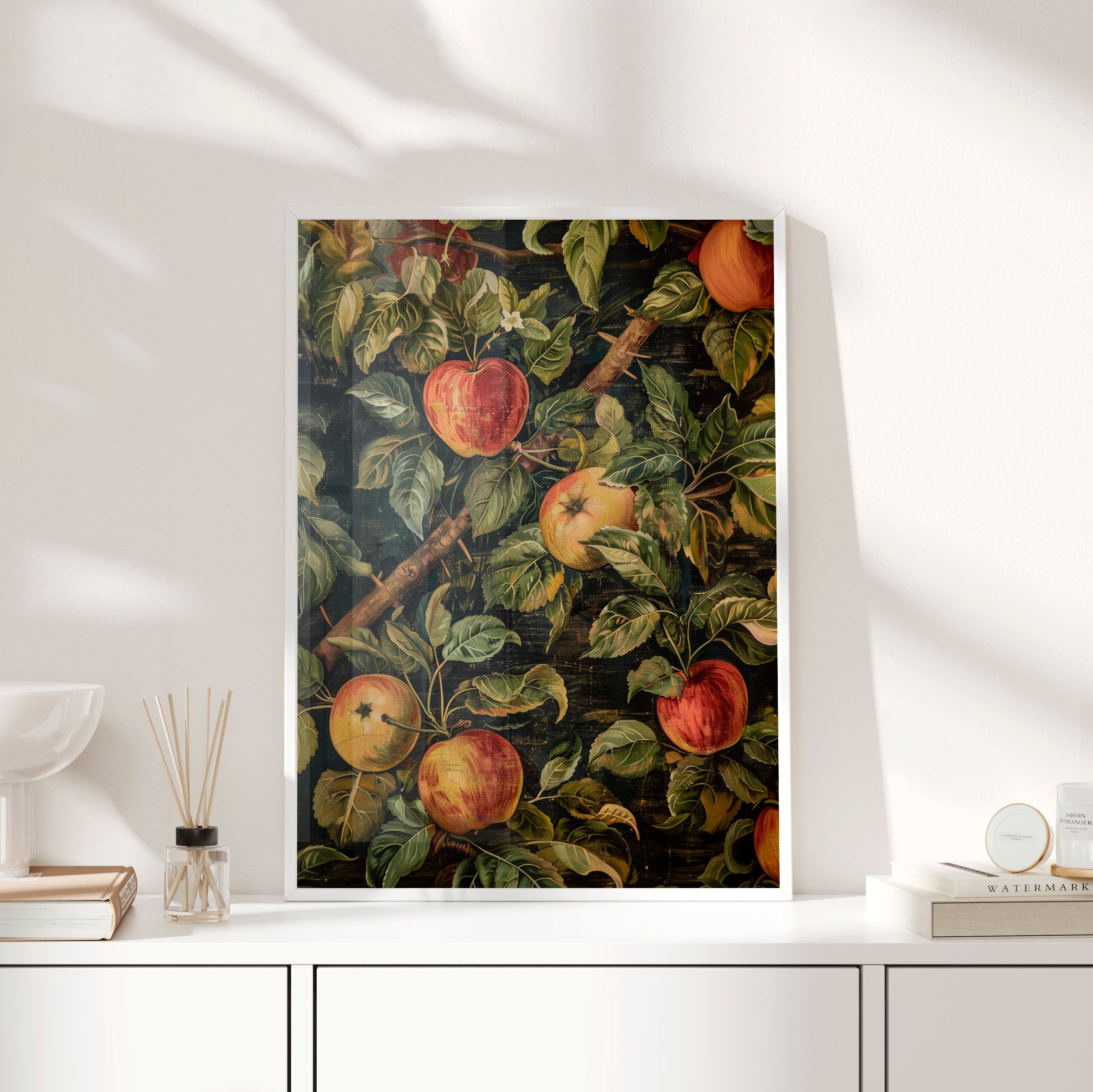 Framed Paper Print - Orchard Harvest Apples