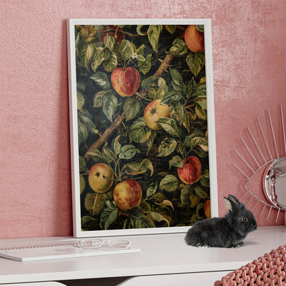 Framed Paper Print - Orchard Harvest Apples