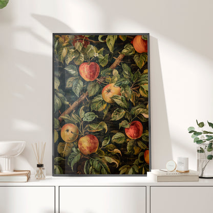 Framed Paper Print - Orchard Harvest Apples