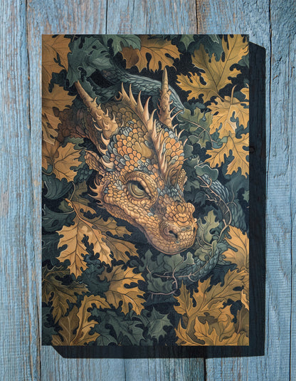 .75&quot; Matte Canvas - Enchanted Forest Dragon