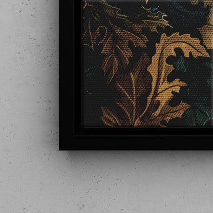 Framed Canvas - Enchanted Forest Dragon