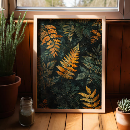 Golden Fern Elegance