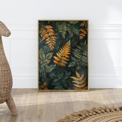 Golden Fern Elegance